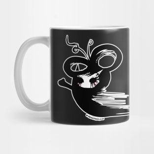 whimsical devil monster illustration Mug